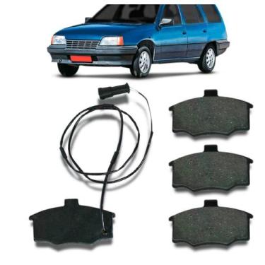 Imagem de Jogo De Pastilha De Freio Dianteira Scala Monza Syl 1092 - METALSYSTEM