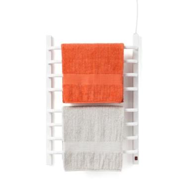 Imagem de Toalheiro Térmico Grande Branco 220v Fio Superior Direito