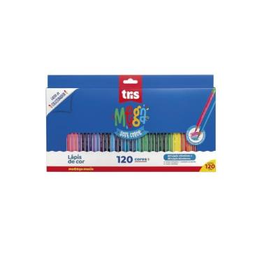 Imagem de L?pis De Cor Tris Mega Soft Color 120 Cores