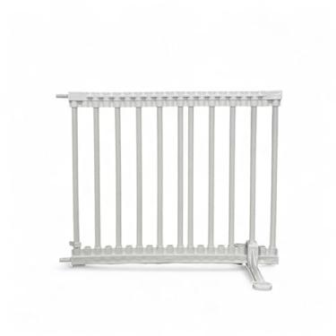 Imagem de Grade Modular para Piscina e Jardim segurança Infantil e Pet Alturas 60cm 80cm 100cm Espaçamento 5cm Entre Grades Segurança Externa Extensível e Resistente Grade de Proteção