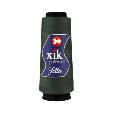 Imagem de Linha para costura setta xik 120 poliéster 2000 jardas - cor 0596 à 20
