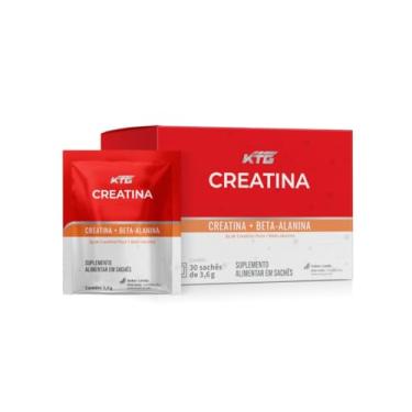 Imagem de Katiguá, Creatina pura + Beta Alanina, Sabor Limão, 30 Sachês, 3,6 Gramas