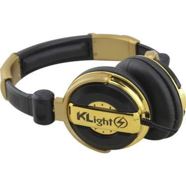 Imagem de Fone Profissional Hdj1000 P2 X P10 Dourado Gold Klight