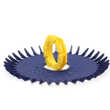 Imagem de Ganador Pool Supplies Kit de atualização de limpador de piscina - Inclui disco de vedação com aletas e almofada de alimentos para Zodiac Baracuda - Compatível com substituição com W70329, W72855