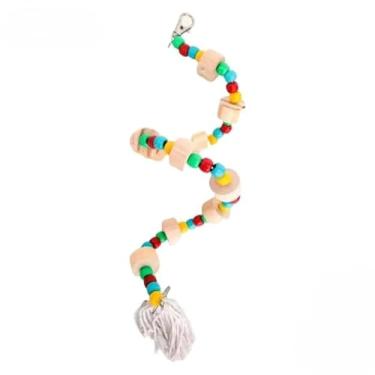 Imagem de Brinquedo PENDURICALHO Calopsita, Argaponi, Periquito, Aves - Linha Mega Happy