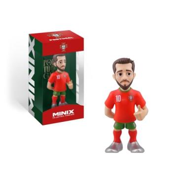 Imagem de MINIX COLLECTIBLE FIGURINES - Estatueta esportiva colecionável de 12 cm, Bernado Silva, Portugal