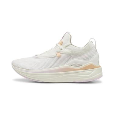 Imagem de PUMA Tênis feminino Softride Stakd Cross Trainer, Fizz de pêssego e névoa branca quente, 40