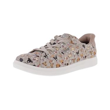 Imagem de Skechers Tênis feminino Bobs D'vine-Proper Pups, Taupe Multi, 39