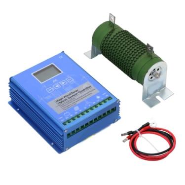 Imagem de 24v,HYZHANHONG Regulador Complementar Eólico e Solar com Duplo MPPT, Controlador de Carga Boost para Turbina Eólica e Painel Solar 12V/24V/48V 4800W