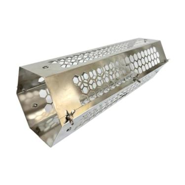 Imagem de kowaku Tampa de chuva para lareira, chaminé, fogão de tenda, supressor de faíscas de chaminé, proteção de malha para lareira