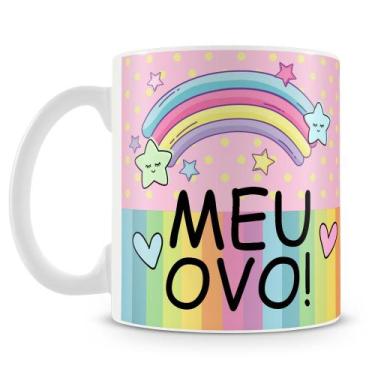 Imagem de Caneca Personalizada Unicórnio Meu Ovo - 325ml - Amo Canecas