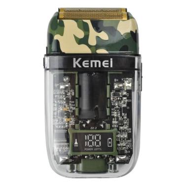 Imagem de Maquina Shaver Barbear Profissional 5W Kemei Km Tx7