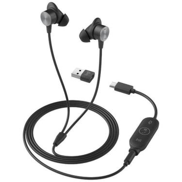 Imagem de Fone Ouvido Logitech Zone Wired Earbuds Uc 981-001012