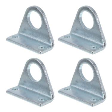 Imagem de Suporte de montagem de tala de biela cilíndrica, pacote com 4 peças pneumáticas MAL Suporte de instalação de cilindro para cilindro de 16 mm