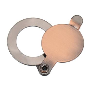 Imagem de Capa de olho mágico de 9/40.6 cm, protetor de olho mágico para segurança doméstica, apartamento, hotel, bronze vermelho