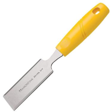 Imagem de Formão Chanfrado Em Aço Cromo Vanádio Com Cabo Injetado 3-8"" - 43335002 - Tramontina Formao Chanfrado 3-8 Tramontina