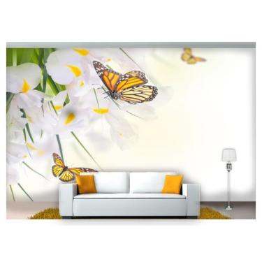 Imagem de Papel De Parede Floral Flores Textura Sala 3D 3M² Xfl226 - Você Decpra