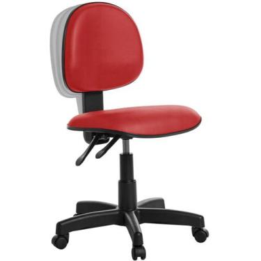 Imagem de Cadeira Escritório Ergonômica Executiva Rce Cor Vermelho - Goldflex