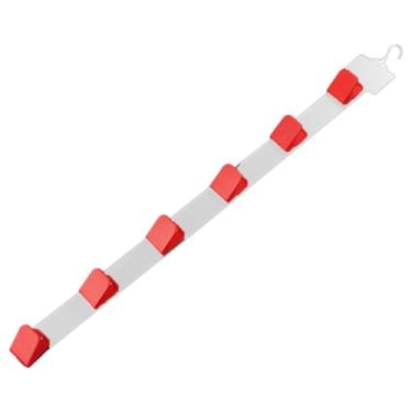 Imagem de Bothyi Suporte Lateral para Exposição de Produtos No Varejo com 6 Clipes, Organizador de Salgadinhos Embalados, Acessório para Prateleira de Exibição de Salg, Vermelho