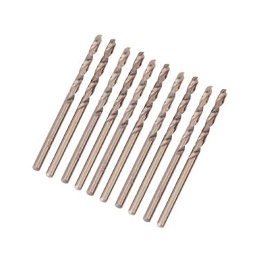 Imagem de Conjunto de brocas torcidas de cobalto M35 de alto desempenho, pacote com 10, para entusiastas de bricolage (3,2 mm)