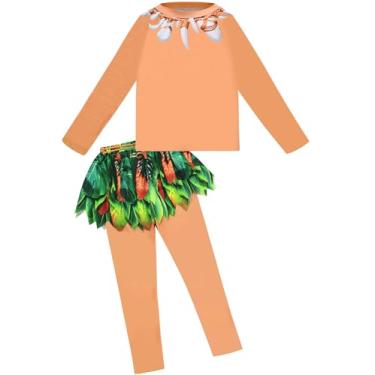 Imagem de ODESABO Fantasia de aventura oceânica para meninos, fantasia de Halloween para crianças (5-6 anos)