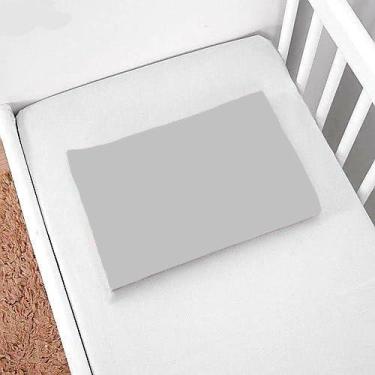 Imagem de 1 Fronha Berço Bainha 30cm x 40cm Percal 180 Fios Lisa - Bem Me Quer E