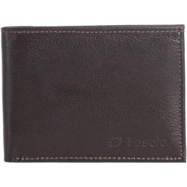 Imagem de Carteira masculina de couro H007 143 - Fasolo, Cafe