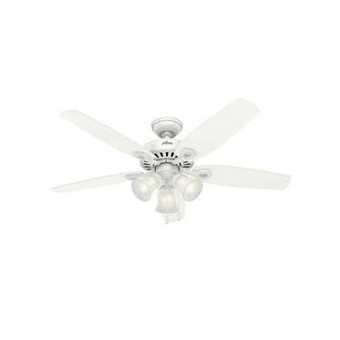 Imagem de Ventilador de Teto Residencial Builder Plus Branco Hunter Fan Oficial