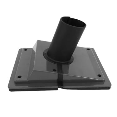 Imagem de Greensen Conjunto de Cobertura para Passagem de Tubulação HVAC, Cobertura de Parede para Split de Ar Condicionado Em Plástico para Sistemas de Ar Condicionado (GREY)