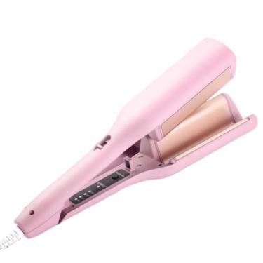 Imagem de Ondulador Profissional 2 Barris 32mm 110V/220V – Cerâmico com Temperatura Ajustável(Rosa)