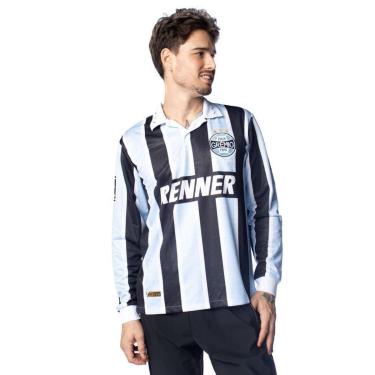 Imagem de Camiseta Masculina Betel Grêmio Retrô 1995 Preto/Azul-Masculino