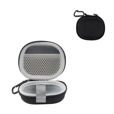 Imagem de Estojo de barbear elétrico compatível com Laifen P3 Pro, caixa protetora compacta de armazenamento de viagem com bolso de malha para acessórios de barbeador - Preto