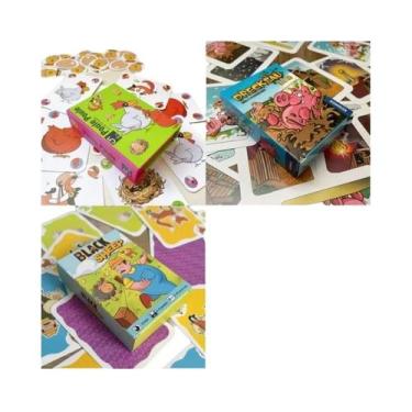 Imagem de Jogo De Tabuleiro Familiar Chicken Chiu Chiu, Drecksau, Black Sheep, P