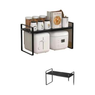 Imagem de Prateleira De Armazenamento Multi-Nível Expansível De Metal Resistente