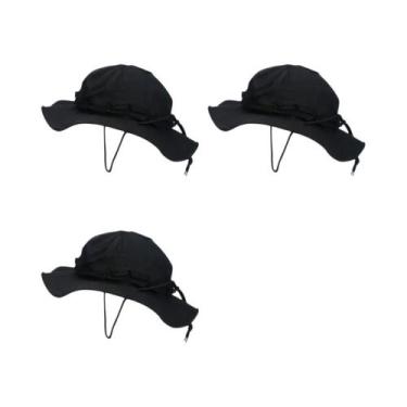 Imagem de Chapéu Camo Bucket Masculino Respirável Com Proteção Solar E À Prova D