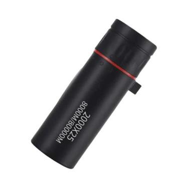 Imagem de Telescópio Monocular Compacto HD 2000x25 Com Suporte Para Telefone Par