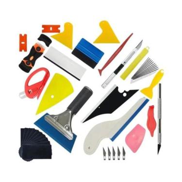 Imagem de Kit De Ferramentas Para Instalação De Película Automotiva: Espátula De