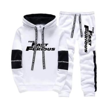 Imagem de Conjunto De Roupas Casuais Masculinas, Hoodies, Moletons E Calças, Con