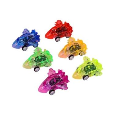 Imagem de Carros De Brinquedo Mini Para Crianças, 10 Peças, Aviões De Plástico E