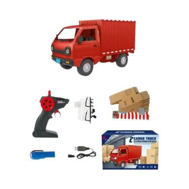 Imagem de Caminhão De Controle Remoto Elétrico RC WPL D12 1:16 Para Crianças, Si