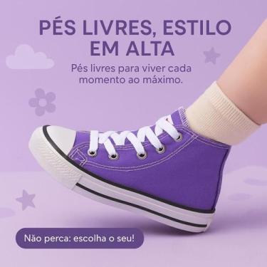 Imagem de Tênis Infantil Menina Menino Al Starzinho 26 ao 33 Cano Alto Lançament