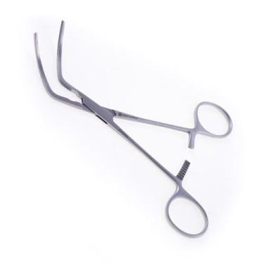 Imagem de Pinça Clamp Vascular Subramanian 16 cm - Direita - Montserrat Comercia