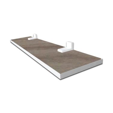 Imagem de Prateleira Linha-furta Cor 50x20CM MDF 100% Reflorestamento Fixação Parafuso Acabamento...