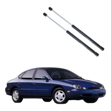 Imagem de Par Amortecedores de Capô Modelo Taurus 97 a 06 [F103] para Ford 1997 a 2006 com Mola a Gás e Conector AMT01 Amortex