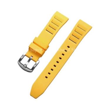 Imagem de Pulseira De Borracha Impermeável Para Relógio Seiko 20mm 22mm Com Libe