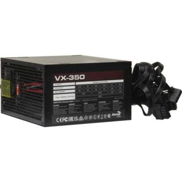 Imagem de Fonte Gamer ATX Stealth VX-350 350W Bivolt com Ventoinha Silenciosa 12CM Preto Aerocool