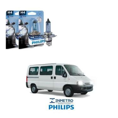 Imagem de Lâmpadas Farol Citroën Jumper Philips H4 BlueVision