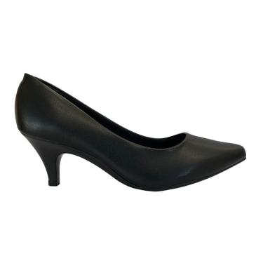 Imagem de Sapato Scarpin Beira Rio 40761350 Feminino Preto saltinho