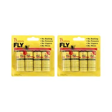 Imagem de Papel Adesivo Forte Para Moscas 4-40 Rolos, Armadilhas De Controle De 