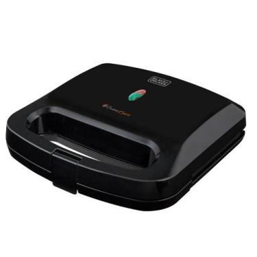 Imagem de Grill e Sanduicheira Elétrica 110 Volts - GS800-BR - BLACK & DECKER - 